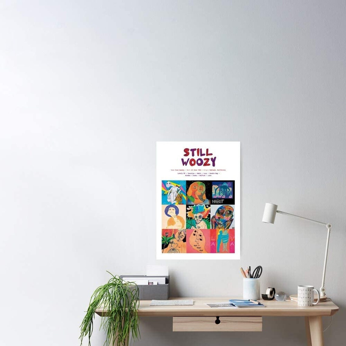 Still Woozy Music Album Covers Poster Poster Etsy