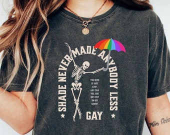 Shade Never Made Anybody Less Gay T-Shirt, Gaylor Shirt, You Need To Calm Down Tshirt, Pride Month Shirt, Pride Parade Shirt, Eras Merch