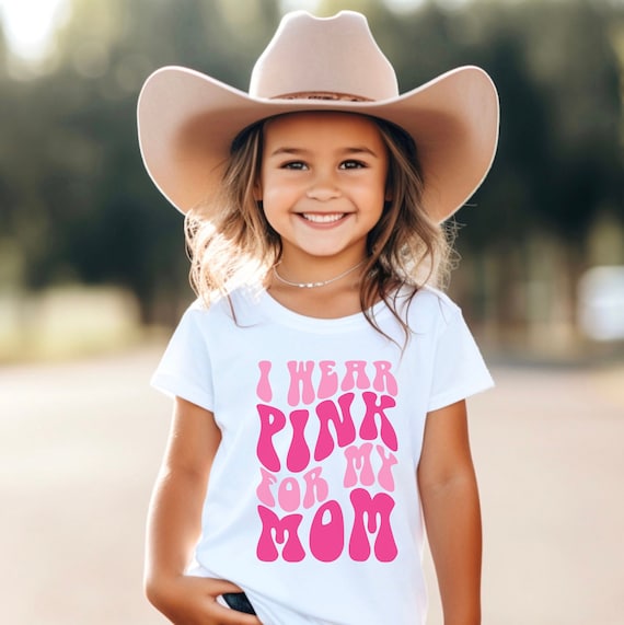 Breast Cancer Awareness T-Shirt I Wear Pink For My Mom Shirt Breast Cancer Awareness T-Shirt I Wear Pink For My Mom Shirt
