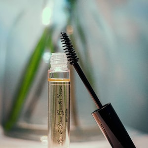 Eyelash & Eyebrow Growth Serum I Organic  vegan Lash and Brow Enhancer I natural hair growth formula