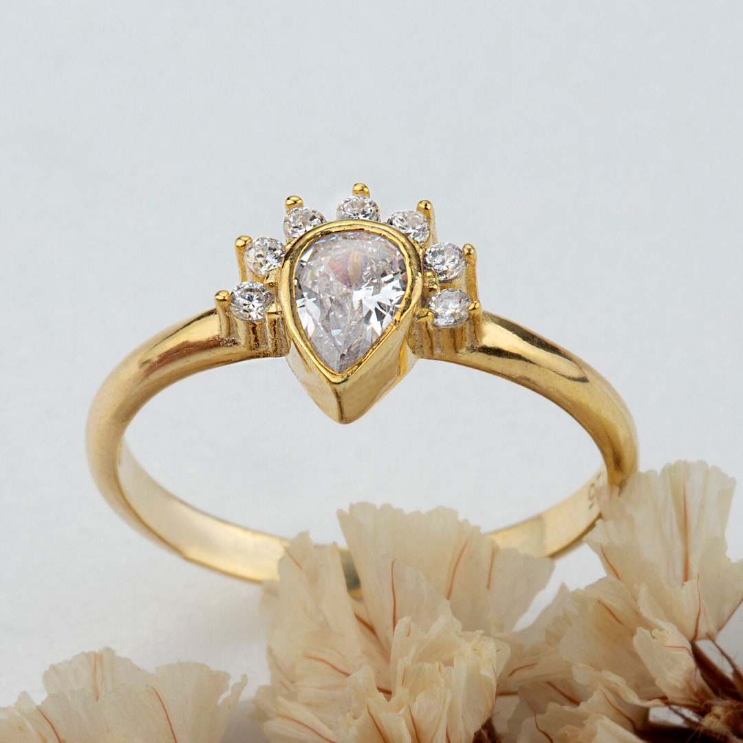 14k Solid Gold Ring Gift for Her Birthday Gift Personalized Gift Mothers Day Gift Christmas Gift Anniversary Gift Etsy Canada
