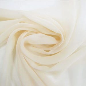 Bridal Cape | Silk Chiffon Wedding Capelet | Boho Sheer Chiffon Dress Topper | Minimalist Wedding Shawl | Cape Veil for Bride image 14