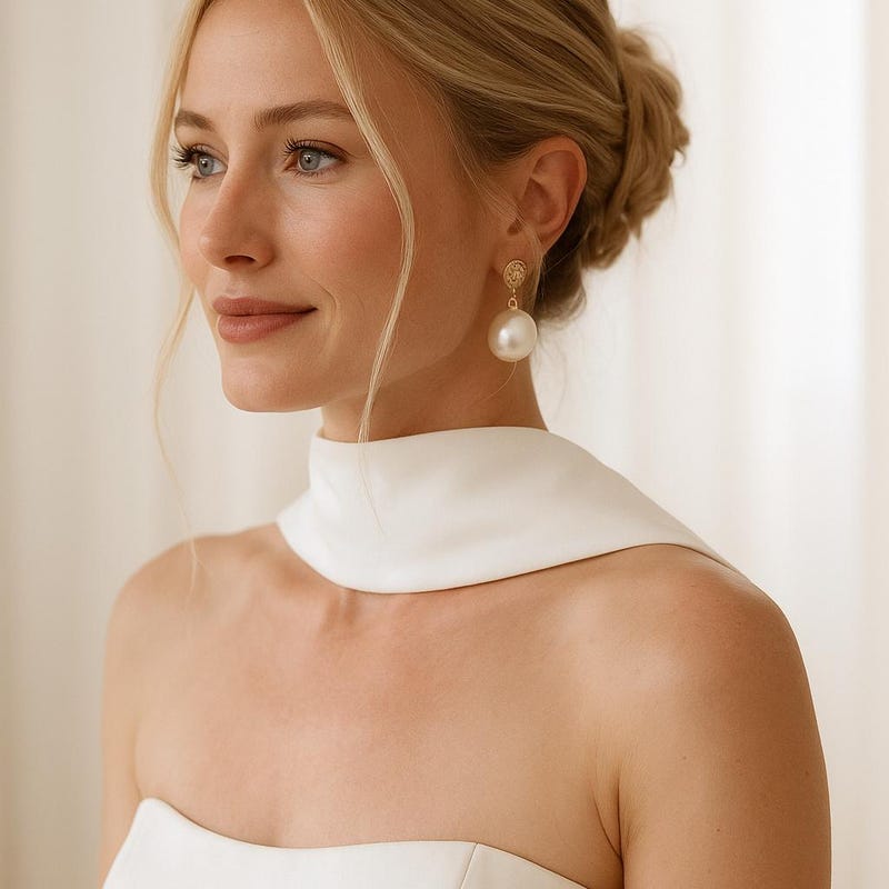 Satin Neck Scarf HIRE main image 0