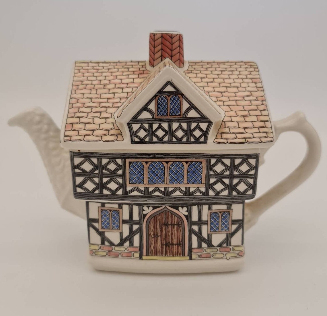 Sadler Novelty Teapot English Country Houses Tudor House Etsy