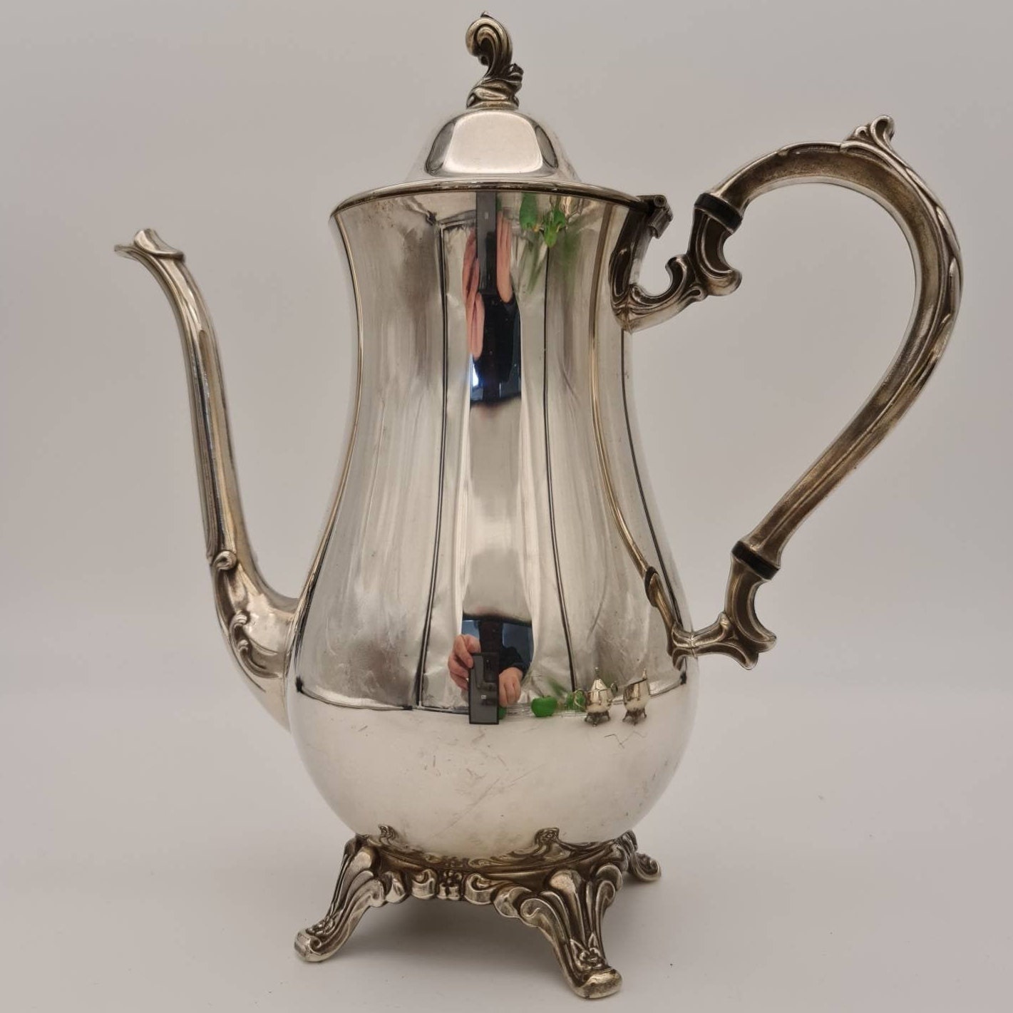 Oneida Silversmiths U.S.A. Coffee Set Silver Plate Etsy