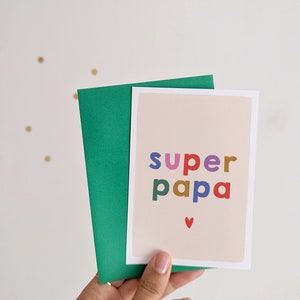 Carte Super Papa - Fête des pères image 3
