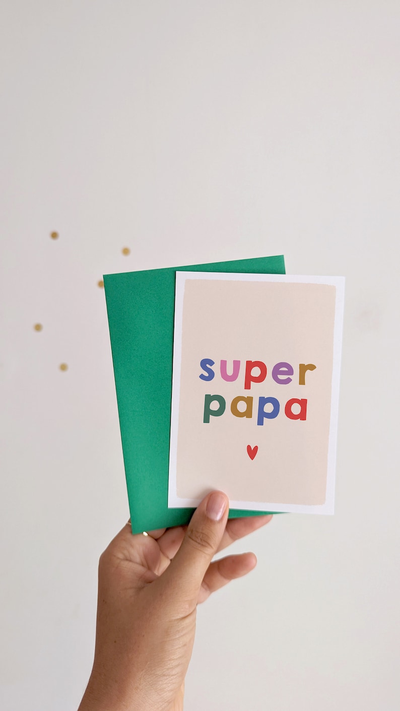 Carte Super Papa - Fête des pères image 3