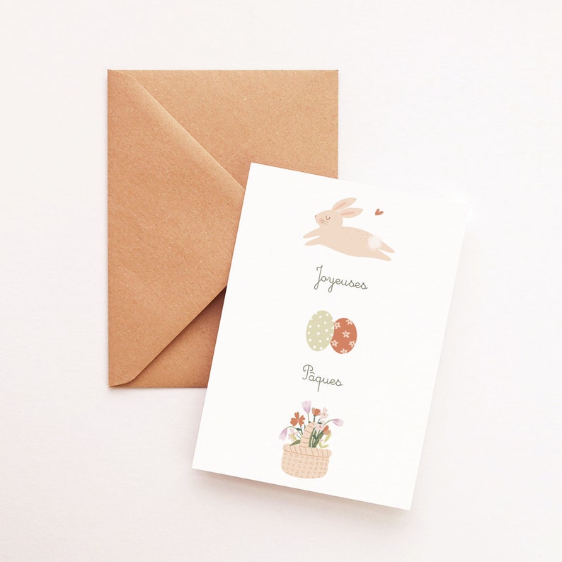 Carte Joyeuses Pâques image 2