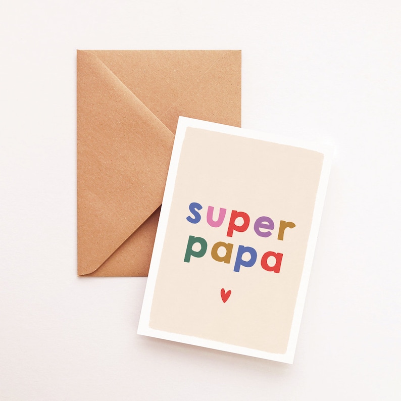 Carte Super Papa - Fête des pères image 2
