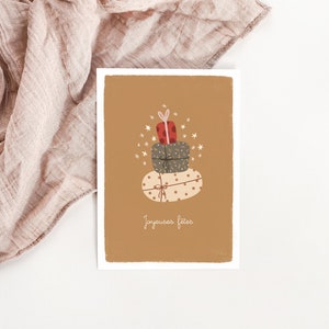 Carte Noël Joyeuses fêtes