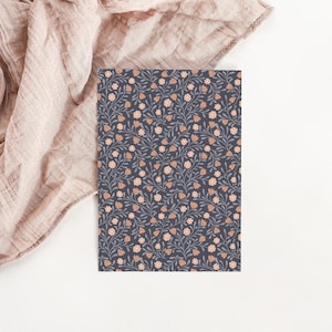 Carte Fleurs d'automne