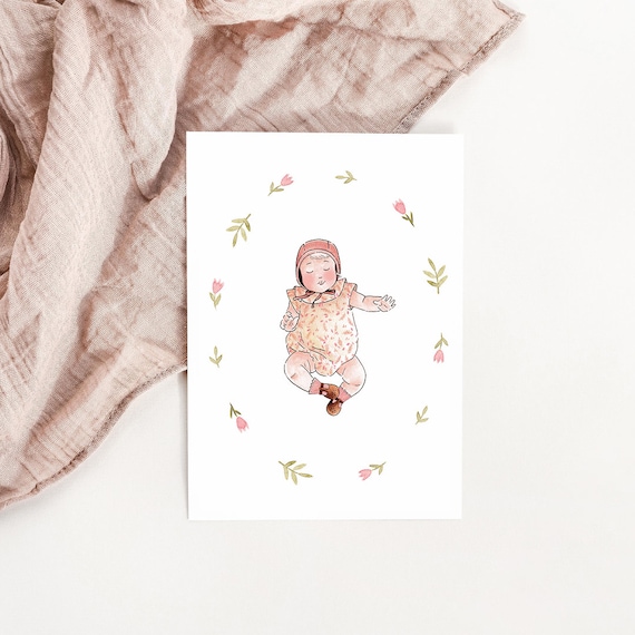 Biglietto di Auguri per Nascita - Biglietto Nascita Bimba, Bimbo - Biglietto Auguri Battesimo Bambino, Bambina - Regalo Bigliettino per Baby Shower, Boy, Girl, Neutro - Gente Fantastiche Cards EU 38