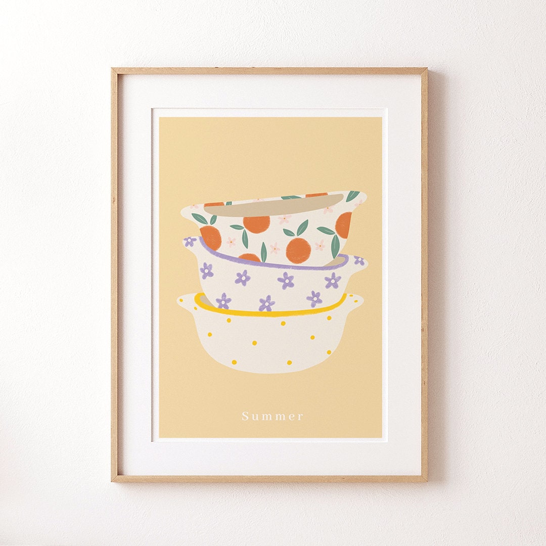 Affiche A4 Bols Été