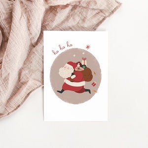 Carte Père Noël
