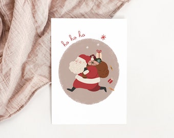 Carte Père Noël
