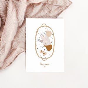 Carte Couffin bébé d’automne