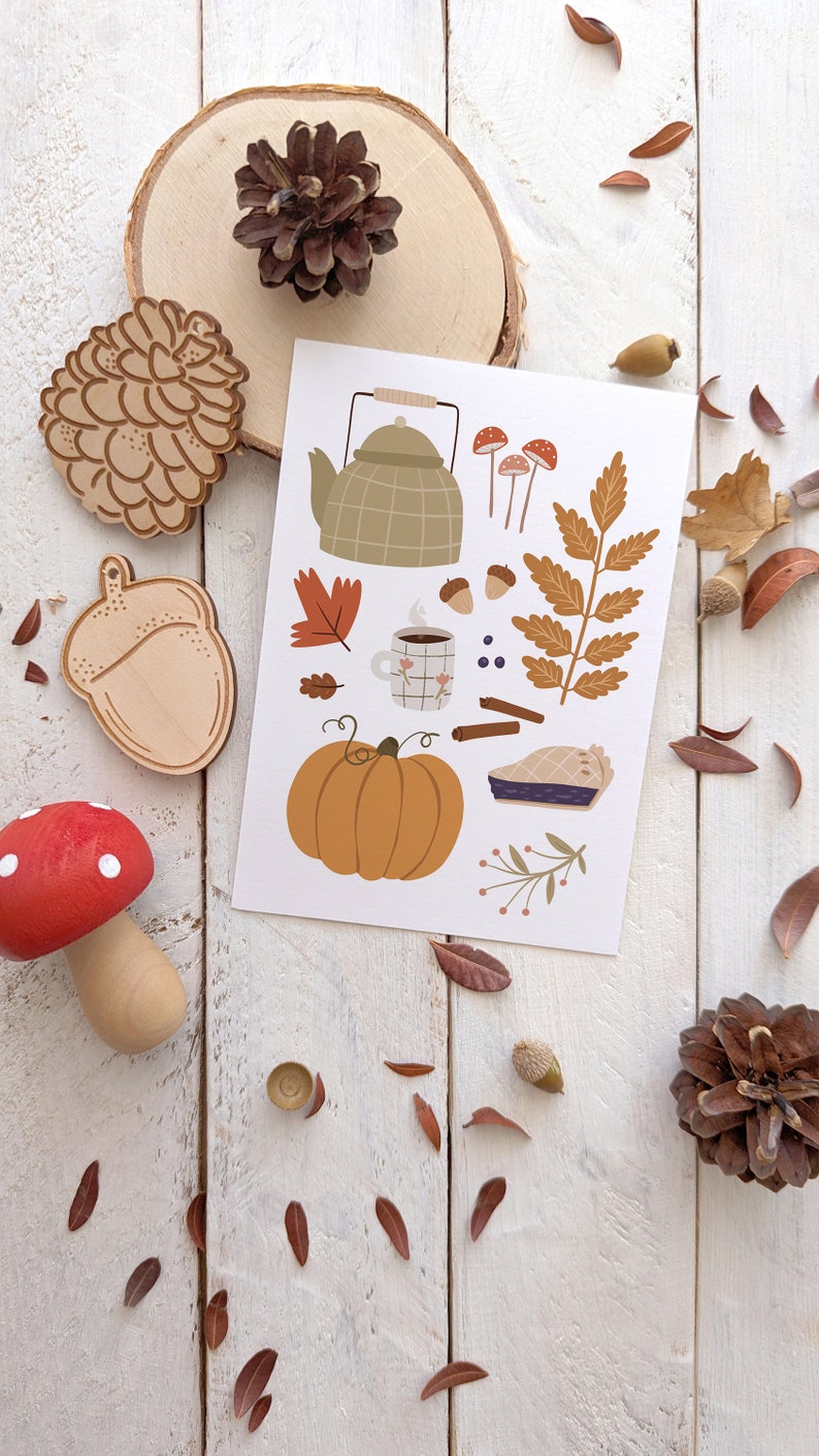 Carte saison d'automne image 4