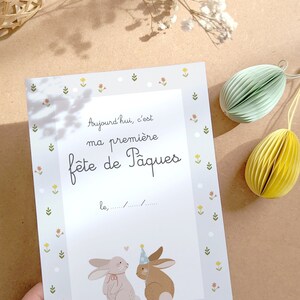 Carte A5 Ma première fête de Pâques image 2