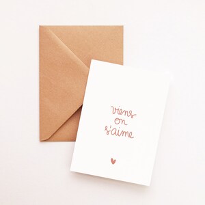Carte Viens on s'aime ! image 2