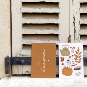 Carte saison d'automne image 3