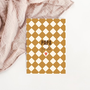 Carte Papa poule
