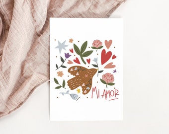 Tarjeta de amor Mi amor