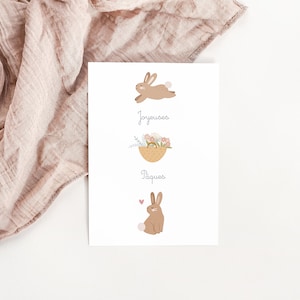 Carte Joyeuses Pâques