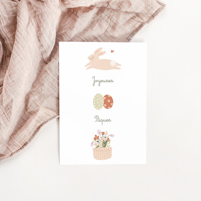 Carte Joyeuses Pâques image 1