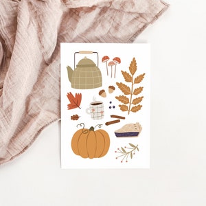 Carte saison d'automne image 1