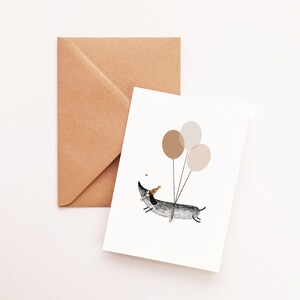 Carte chien fête anniversaire - Happy Birthday image 2