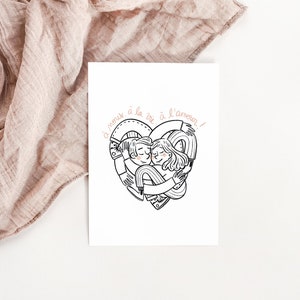 Carte A nous, à la vie, à l'amour !