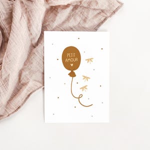 Carte Ballon Petit Amour