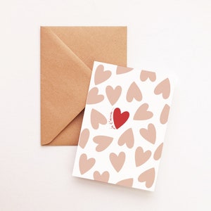 Carte Coeurs en folie, je t'aime... image 2