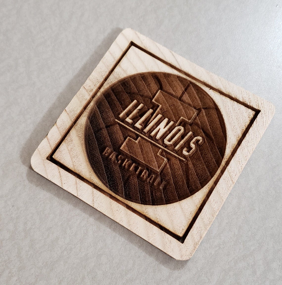Custom Engraved Coasters With Your Artwork set of 5 Etsy