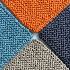 Hand Knitted Hot Pad/Pot Holder/Trivet/Coaster