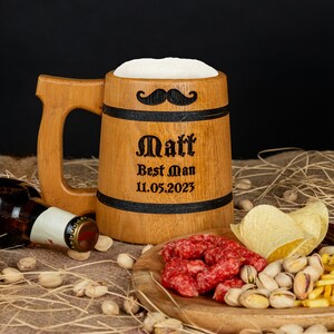 Engraved Beer Mugs Wooden Beer Mugs Beer Cup Engraved Beer Steins Engraved Tankards Personalized Mugs Tankard Wooden Steins Engraved Wooden Mugs