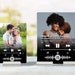 Apple Music Custom Photo Panel Music Display | Song Album Cover | Custom Code Personalized Metal Plaque