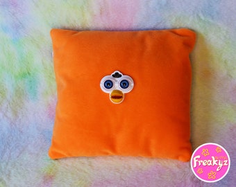 Freakyz Small Orange Pillow ~ Furby OddBody