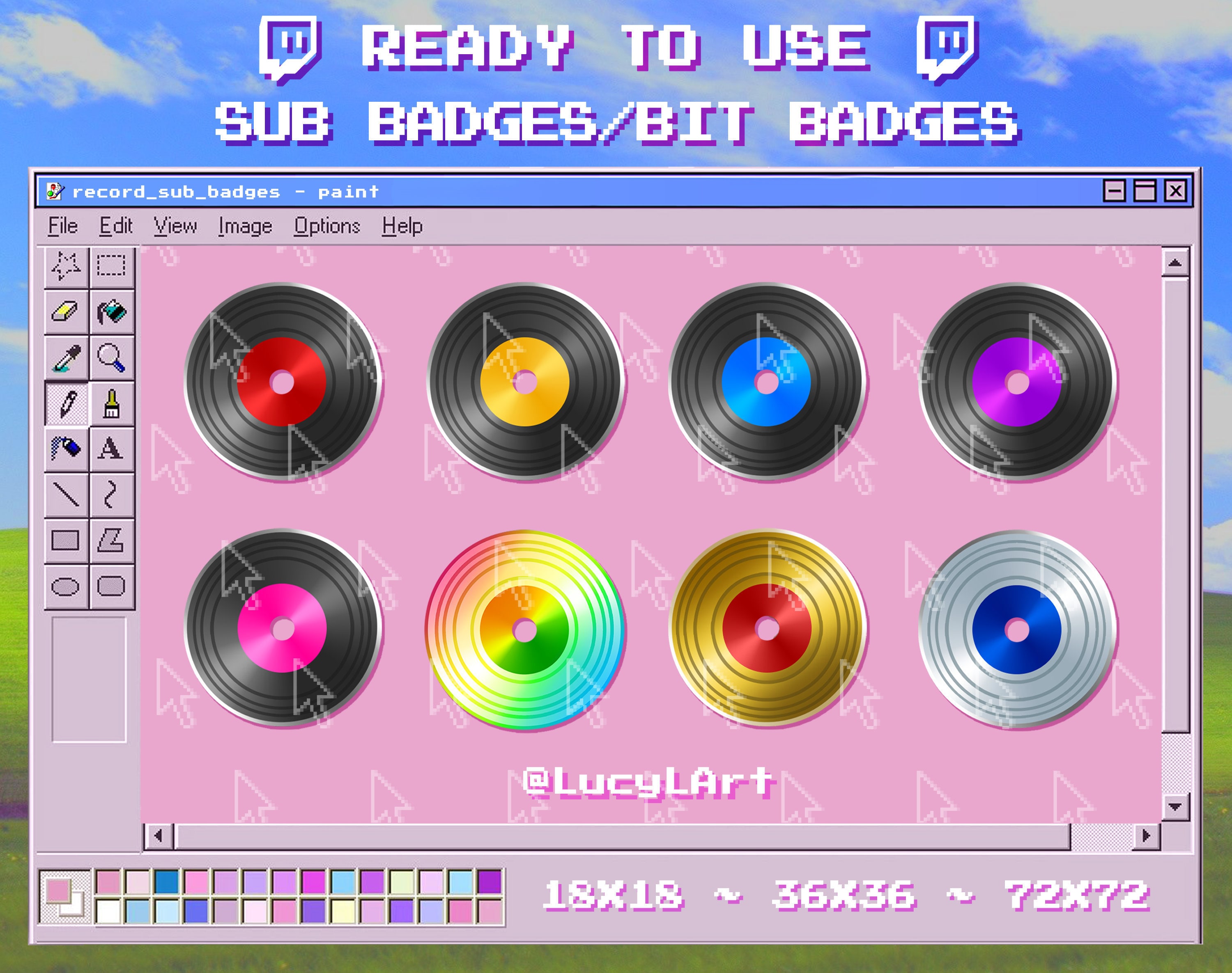 8x Twitch Sub Badges Bit Badges Emote Records Streamer Etsy 8x Twitch Sub Badges Bit Badges Emote Records Streamer Etsy