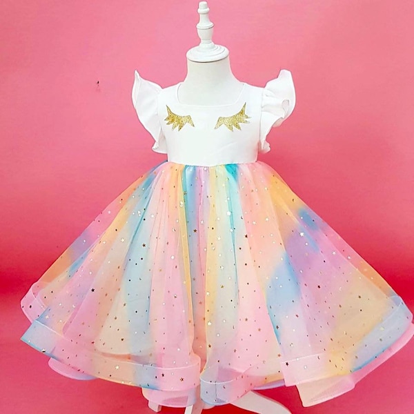 Unicorn Dress Birthday - Etsy