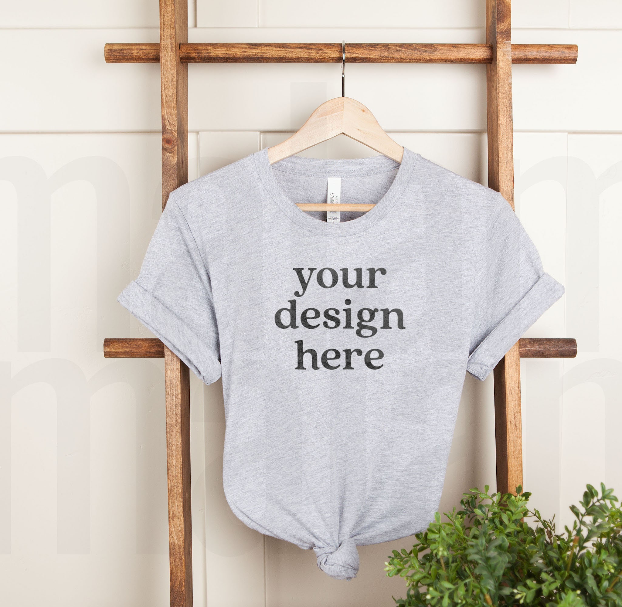 3001 Athletic Heather Mockup, Bella Canvas 3001 Mockup, Spring Mockup ...