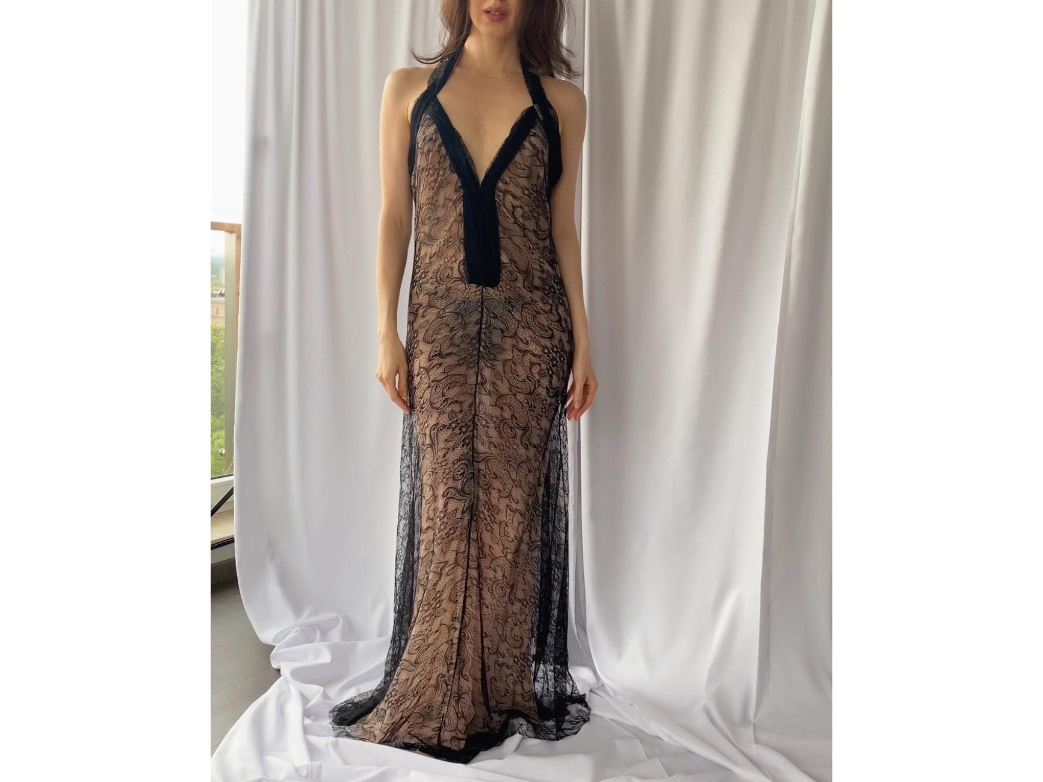 John Galliano Gown - Etsy