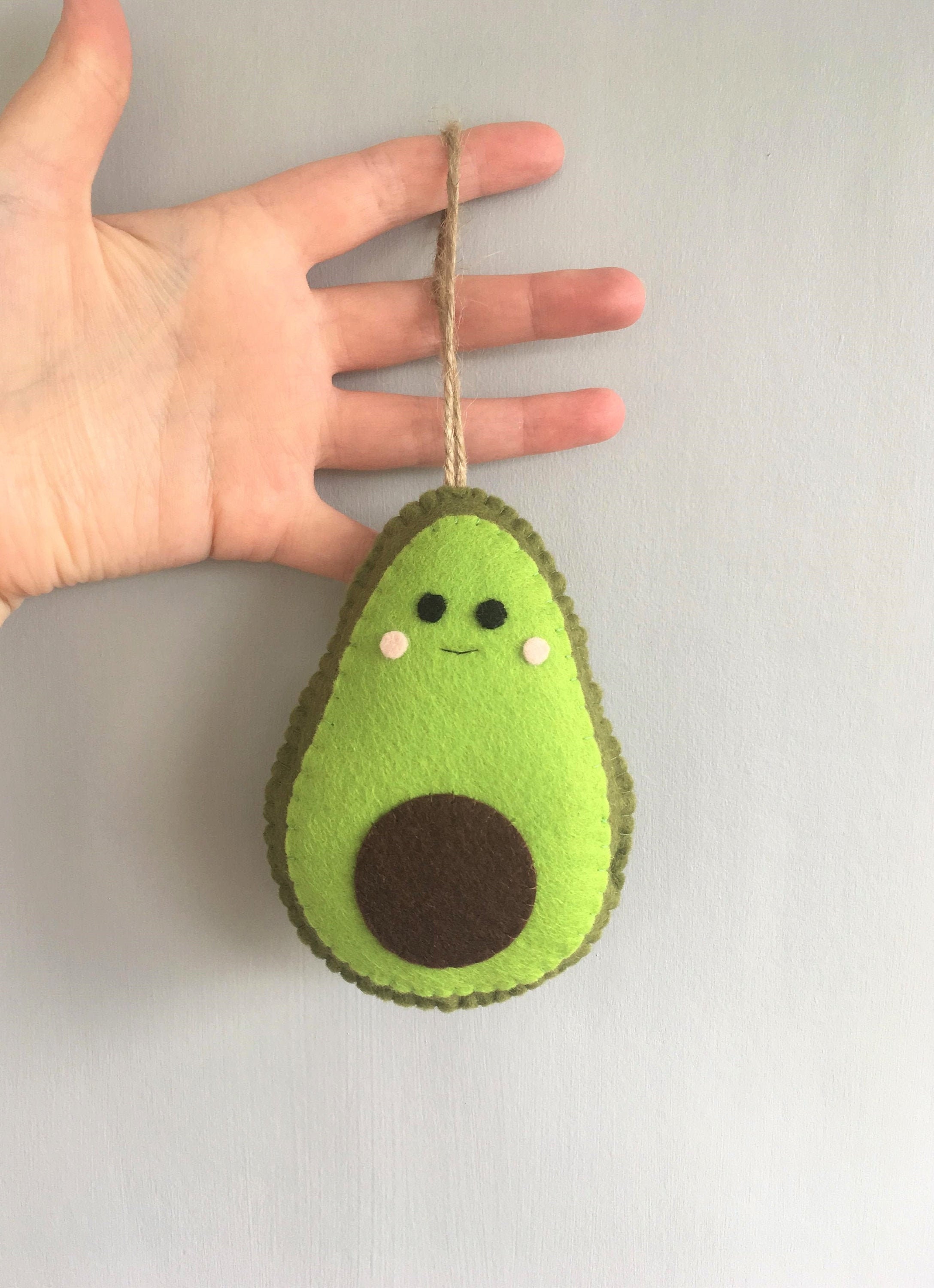 Felt Avocado Handmade Avocado Avocado Decoration Etsy