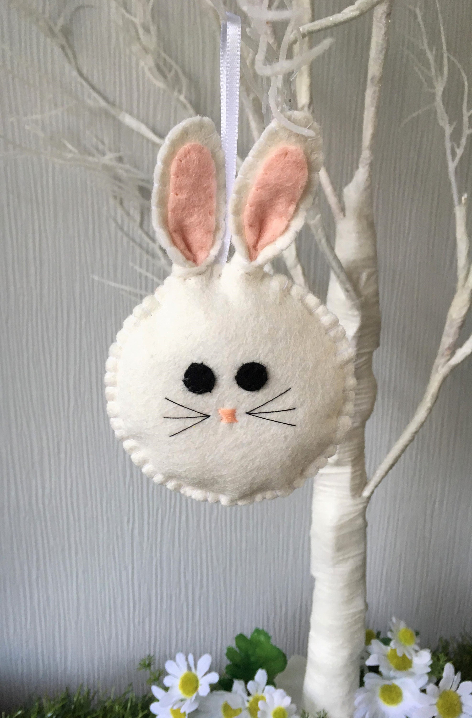 Felt Bunny Handmade Bunnies Felt Bunnies Rabbits Felt Etsy