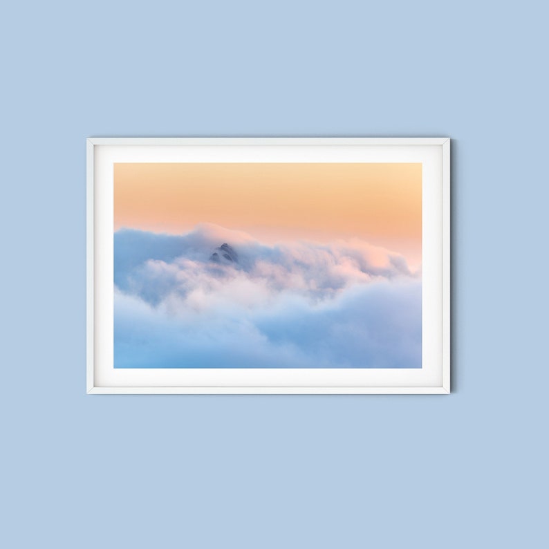 Landscape Photography Print Doan Engulfed from Mountain of Mourne image 1