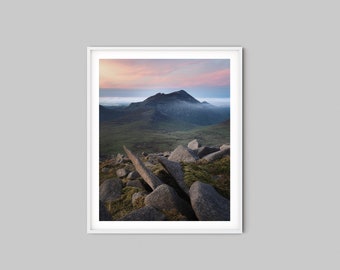 Slieve Binnian from Meelbeg, Landscape Photograph, Mourne Mountains