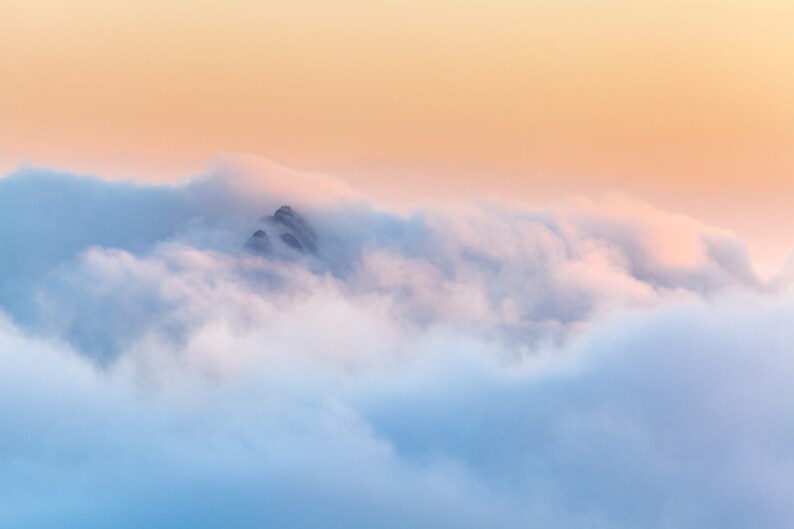 Landscape Photography Print Doan Engulfed from Mountain of Mourne image 3