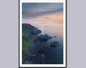 Hamilton's Seat, The Giants Causeway, a Landscape photography Print