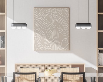 Neutral Wall Art, Beige Wall Art, Minimalist Line Art, Abstract Wall Art, Boho Printable Wall Art, Modern Wall Art, Boho Art Print