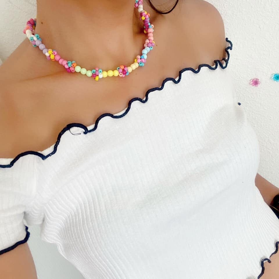 Collar de tendencia TikTok viral / gargantilla / cordón de Etsy